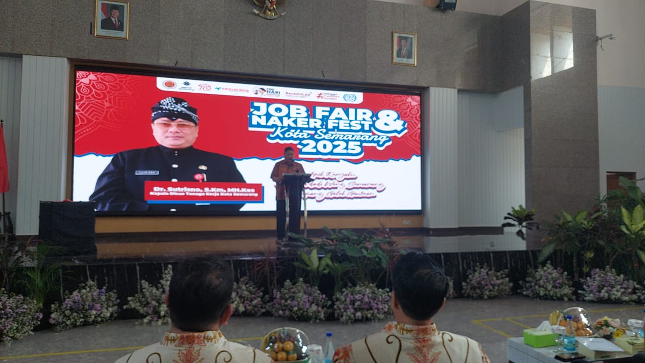 Pemkot Semarang Hadiri Pembukaan Job Fair dan Naker Fest 2025